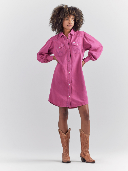 Wrangler WMNS Barbie Shirt Dress