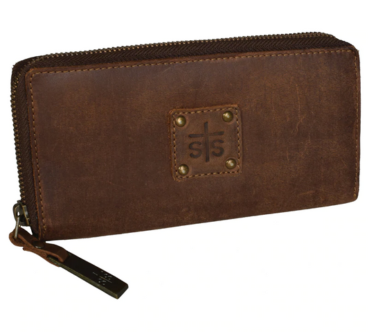 STS Ranchwear Baroness Bi-Fold Zip Wallet