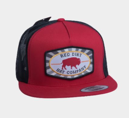 Red Dirt Beachnut Red/Black Cap