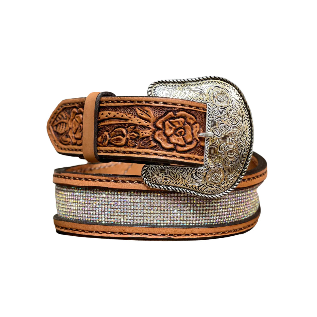 Alamo Saddlery Majestic Rose Belt