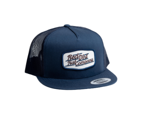 Red Dirt Hat Company Birch Buckle Navy/Navy 5 Panel Cap