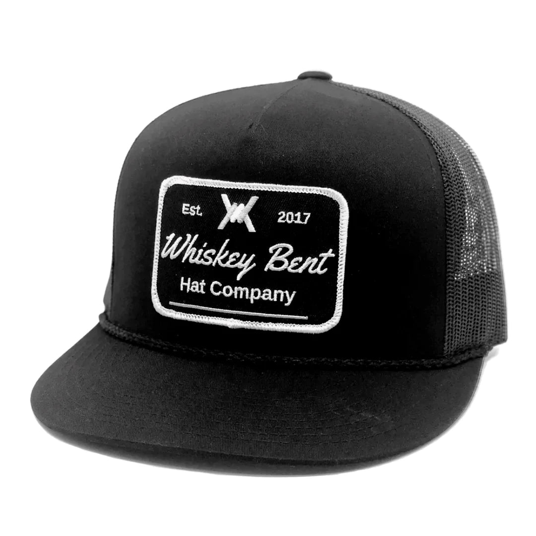 Whiskey Bent Black Top Cap