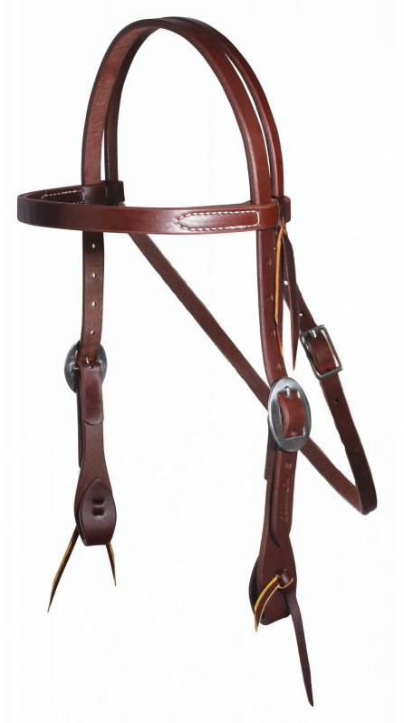 Ranch 3/4" Browband Headstall Stainless Steel