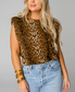 BuddyLove Lucy Muscle Top Leopard XS