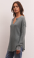 Z Supply L/S Driftwood Thermal Top