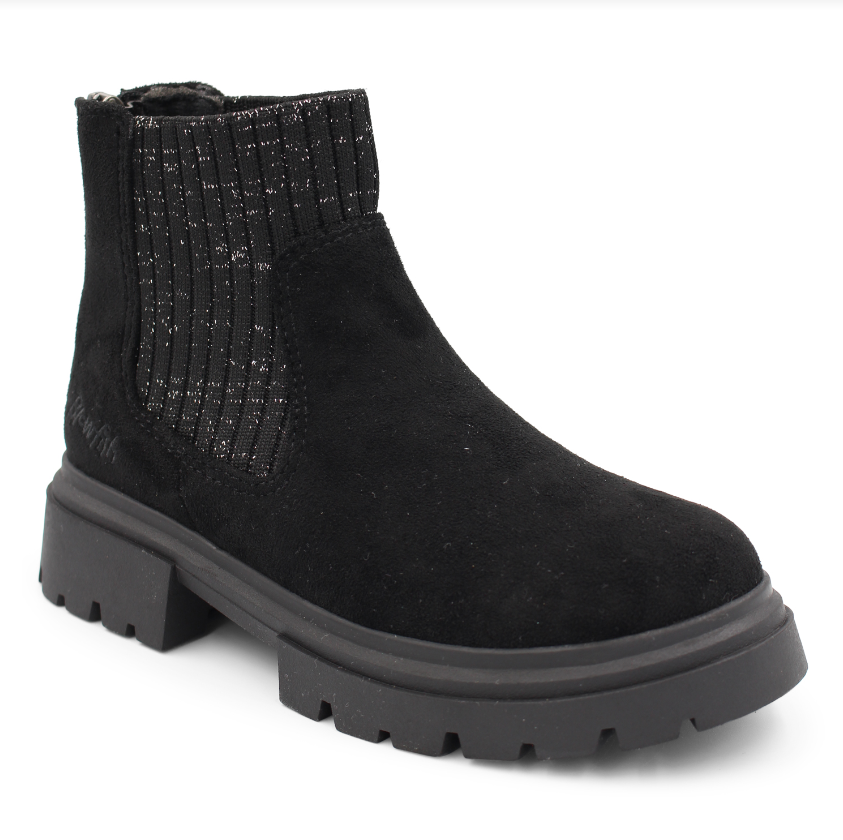Black/Silver Chassy Boot