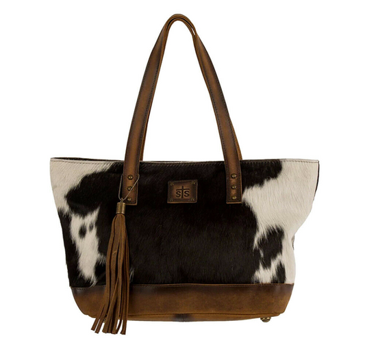 STS Ranchwear Classic Cowhide Tote