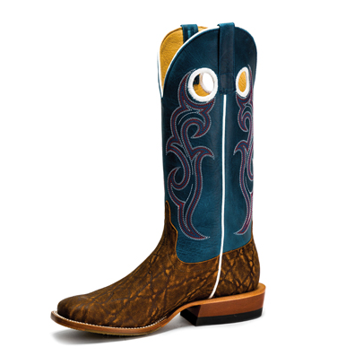 Horse Power Cognac Elephant Print Boot 7.5 EE