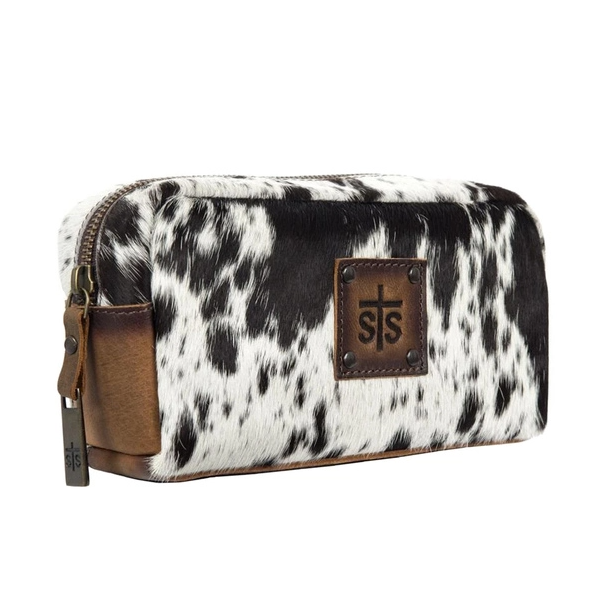 STS Ranchwear Cowhide Cosmetic Bag