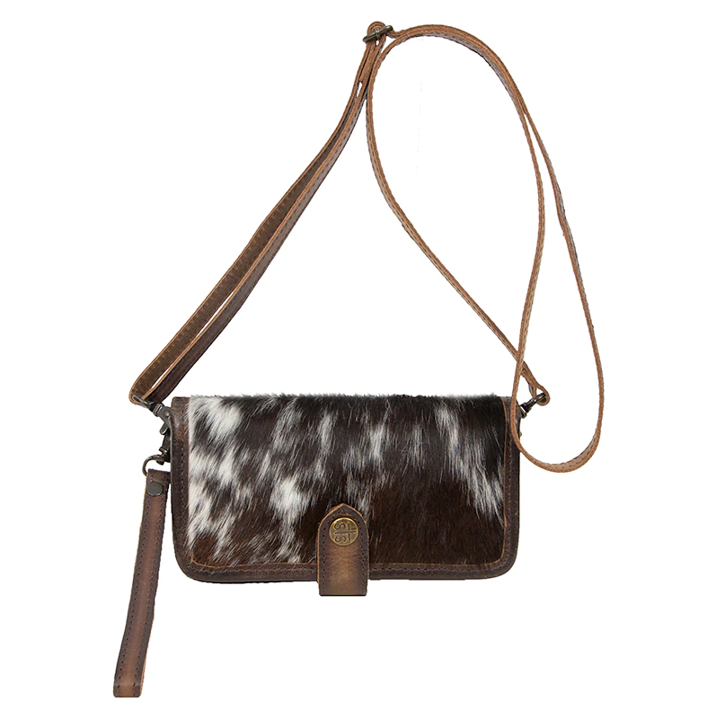 STS Ranchwear Cowhide Crossbody Wallet