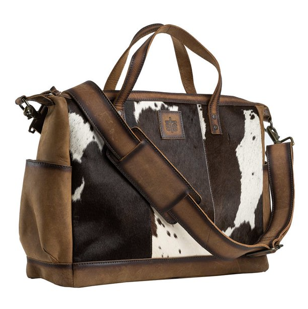 STS Ranchwear Cowhide Diaper Bag