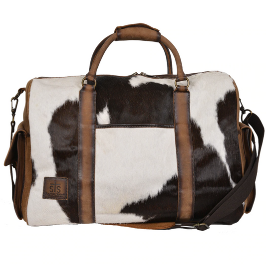 STS Ranchwear Cowhide Duffle Bag