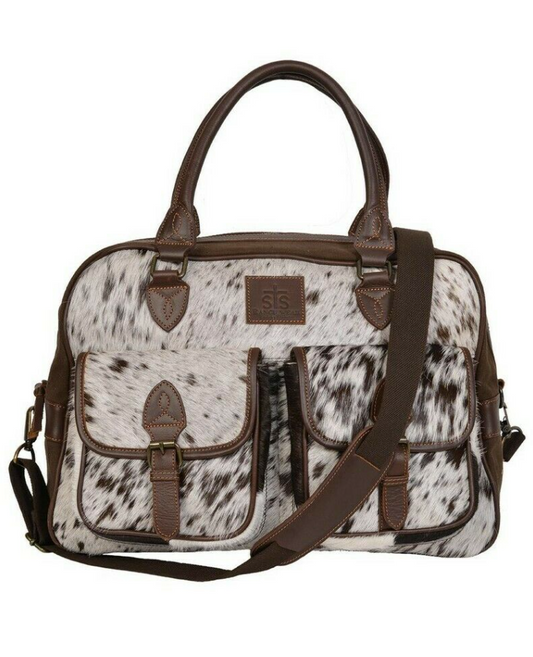 STS Ranchwear Cowhide Weekender