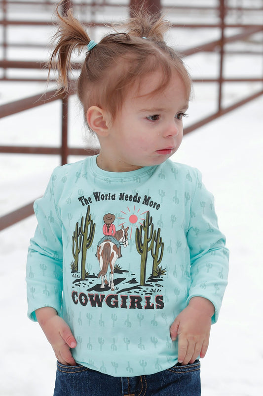 Cruel Girl Toddler The World Needs More Cowgirls Tee