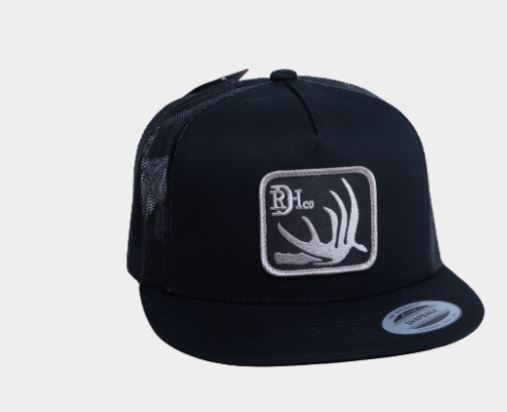 Red Dirt Deer Shed BLK 5 Panel Hat