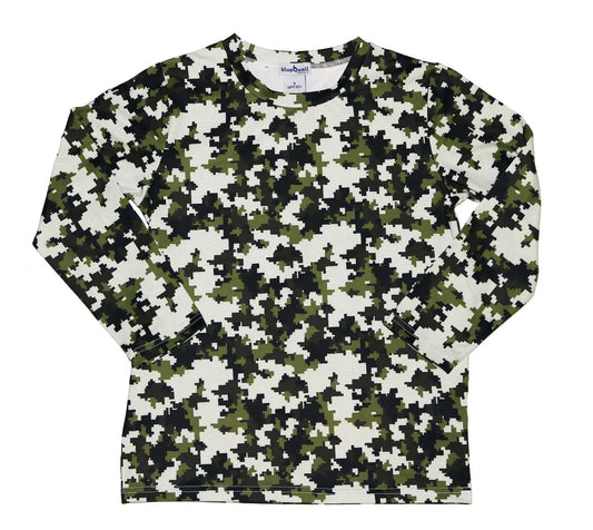 Digital Camo Long Sleeve Performance Tee