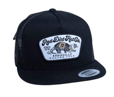 Red Dirt Dos Armadillo Black Hat