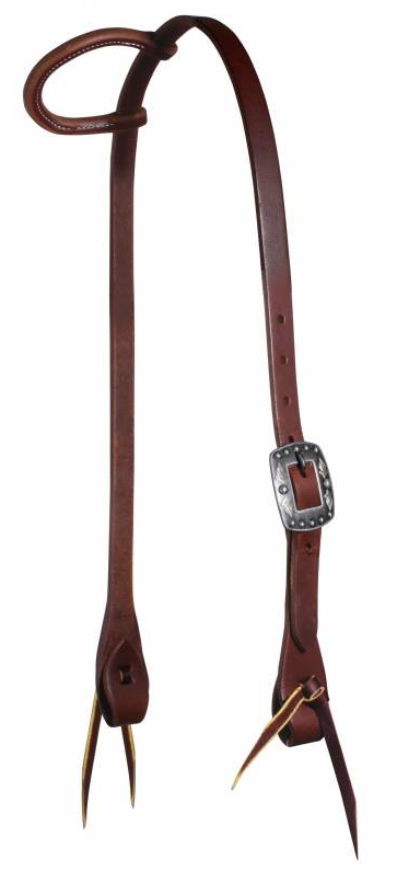 Ranch 3/4" Single Ear Feather Headstall