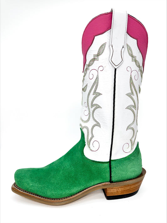 Fenoglio Italian Green Motochap Boot