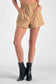 Elan Tan Paperbag Shorts