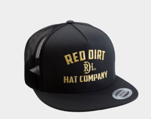 Red Dirt Gold Stitch Cap
