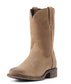 Bruned Grey Roughout Boot 10 EE