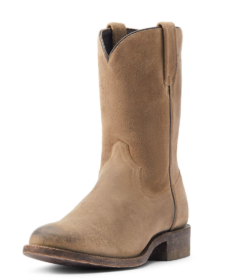 Bruned Grey Roughout Boot 15 EE