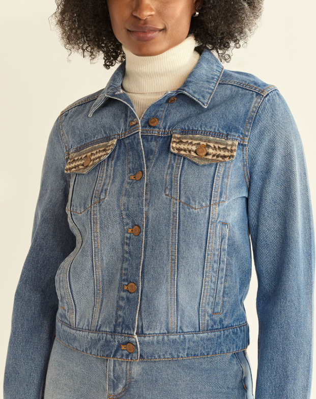 Pendleton Denim Wool Jean Jacket