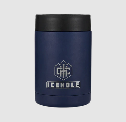 Icehole 12oz Coozie Blue