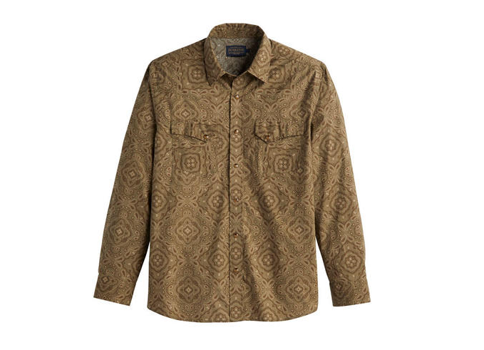 Pendleton Laramie L/S Green Shirt