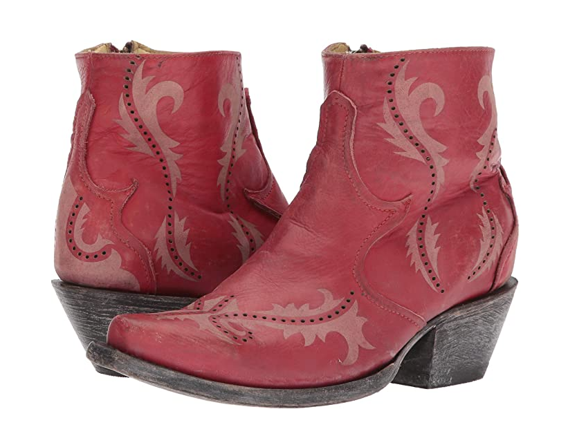 Corral Red Laser Ankle Boot