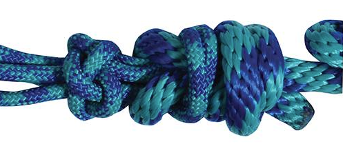 Rope Halter with 10' Lead Royal/Teal