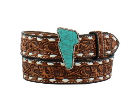 Angel Ranch Ladies Lighting Bolt Belt