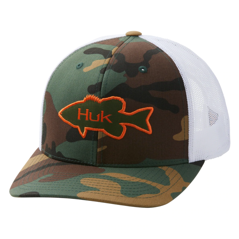 Huk Moss Lopro Bass Cap