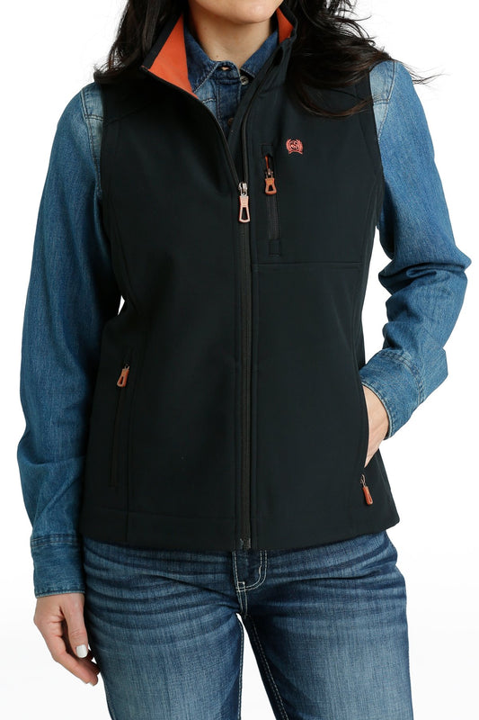 Cinch Women's Bonded Vest in Black