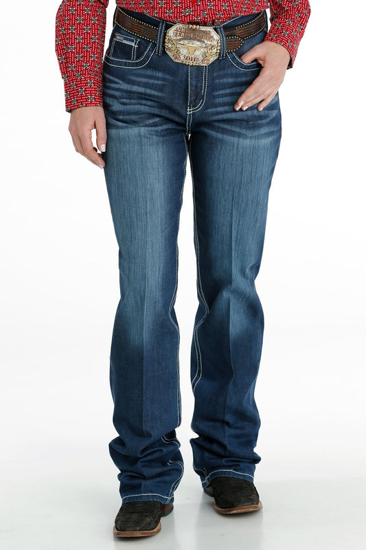 Cinch Womens Emerson Relaxed Fit Jean in Dark Stone