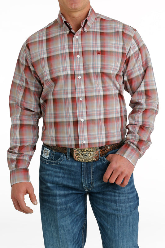 Cinch Men's Multi Plaid Western Shirt