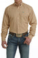 Cinch Men's Brown Geometric Long Sleeve Western Shirt