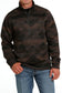 Cinch Men's 1/2 Zip Brown Southwestern Print Sweater Pullover