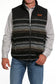 Cinch Men's Quilted Reversible Vest in Brown