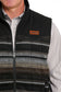 Cinch Men's Quilted Reversible Vest in Brown