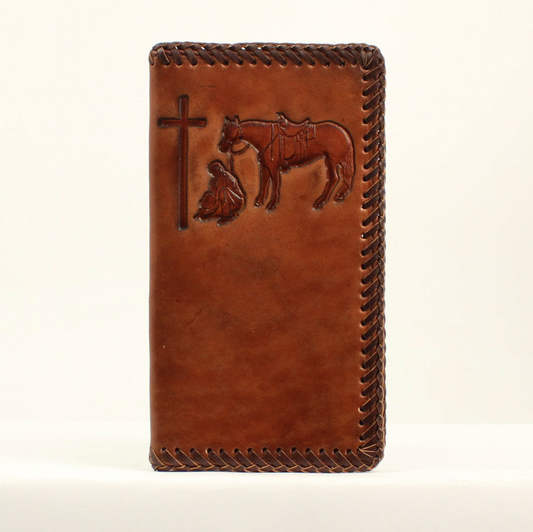 Nocona Rodeo Cowboy Prayer Wallet