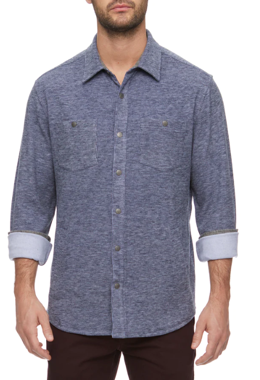 L/S Hero Knit Flannel Shirt