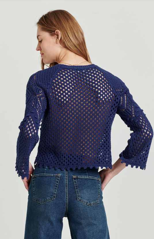 Marissa Nightfall Crochet Sweatre