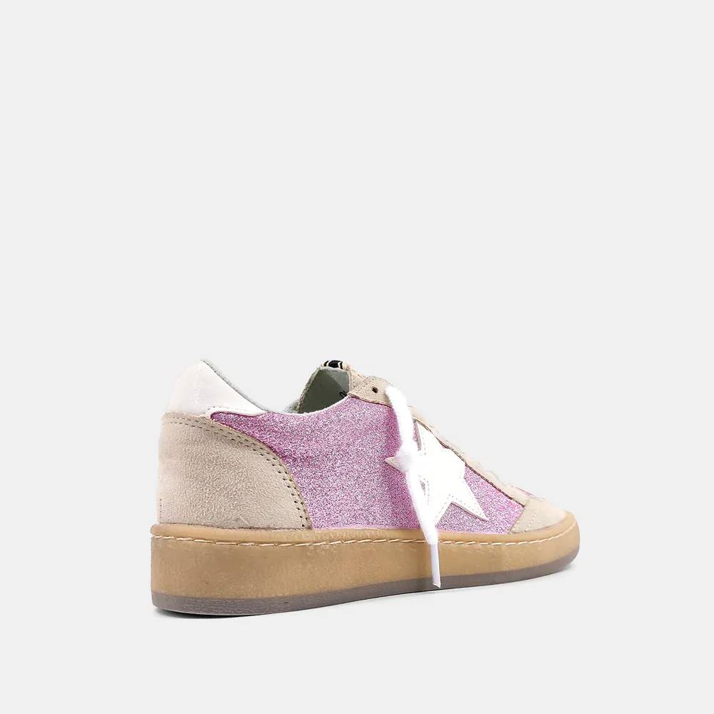 ShuShop Piera Pink Glitter Sneaker