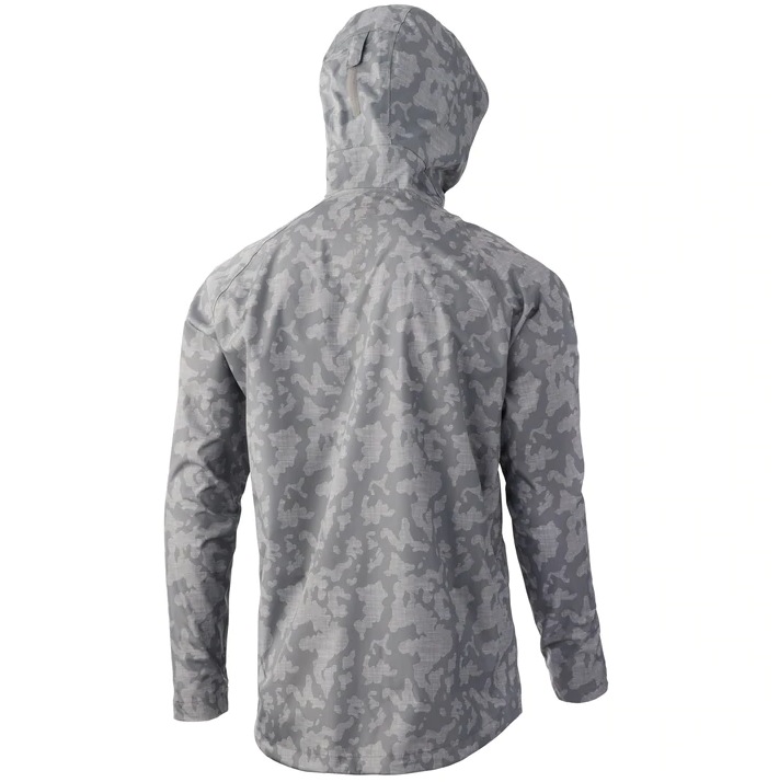 Huk Gunwale Rain Jacket Overcast Grey / M