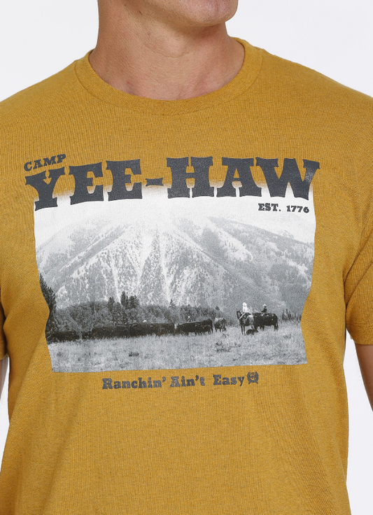 Cinch Ranchin' Ain't Easy Tee