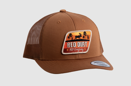 Red Dirt Hat Co Moose Caramel Hat