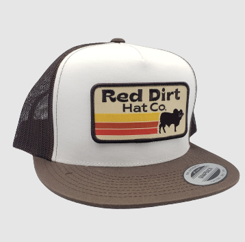 Red Dirt Hat Co Pancho Brown White Brown Hat