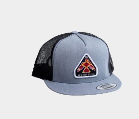 Freedom Heather Grey/Black 5 Panel Hat